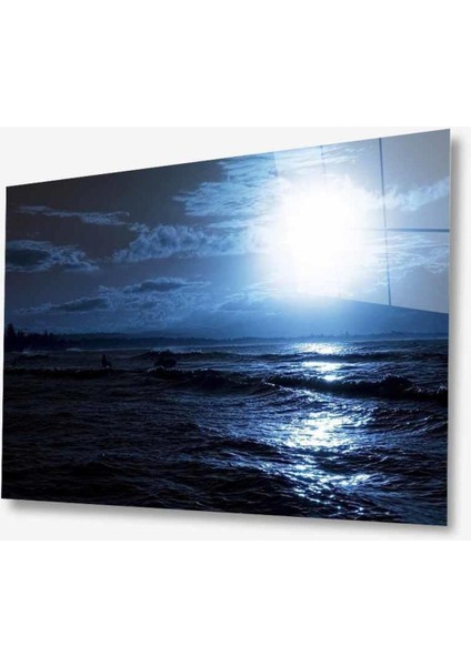 Manzara Doğa Cam Tablo 4mm Dayanıklı Temperli Cam