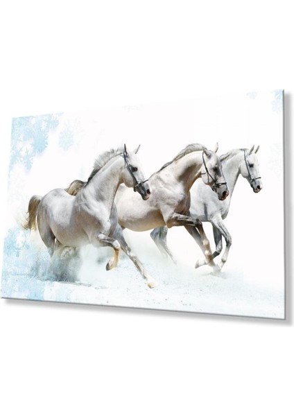 Atlar Cam Tablo 4mm Dayanıklı Temperli Cam