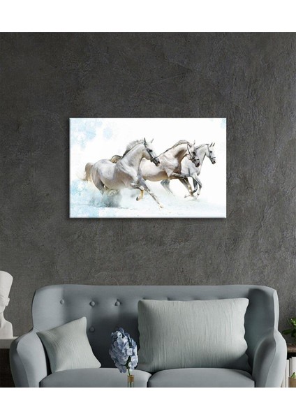 Atlar Cam Tablo 4mm Dayanıklı Temperli Cam