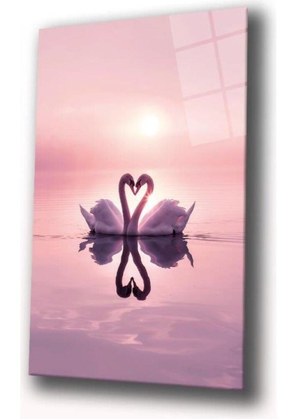 Aşkın Sükuneti Cam Tablo Hediyelik Büyük Tablo Ev Ofis Dekoru modelleri