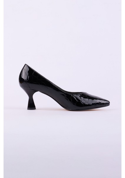 Hakiki Deri Topuklu Kadın Ayakkabısı 25MHT25