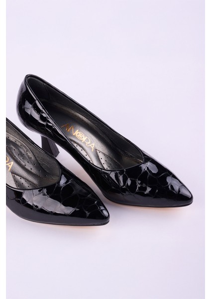 Hakiki Deri Topuklu Kadın Ayakkabısı 25MHT25 modelleri