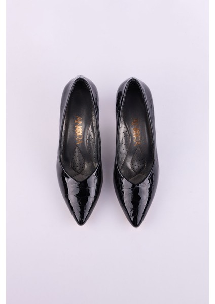 Hakiki Deri Topuklu Kadın Ayakkabısı 25MHT25 indirimleri