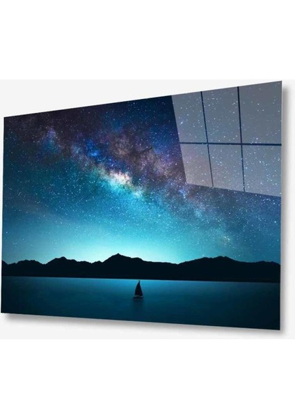 Manzara Doğa Cam Tablo 4mm Dayanıklı Temperli Cam