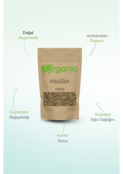 Kurutulmuş Fesleğen 100 gr | %100 Doğal ve Taze | Fesleğen Çayı & Baharatı fiyatları