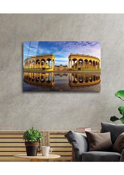 Manzara Cam Tablo 4mm Dayanıklı Temperli Cam, Glass Wall Decor fiyatları