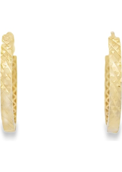 Taşsız Küpe 14 Ayar Altın 1.19 gr OA-C1TB01029294