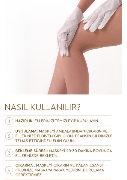 Premium Hand Care Pack - Eldiven Tipi El Maskesi 10'lu fiyatları