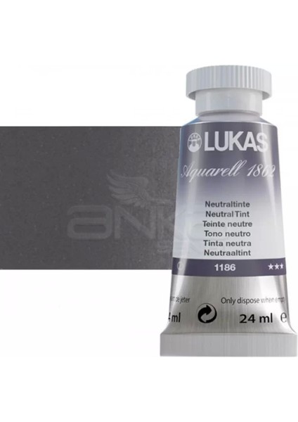 Aquarell 1862 Artist 24ML Sulu Boya 1186 Neutral Tint Seri 2