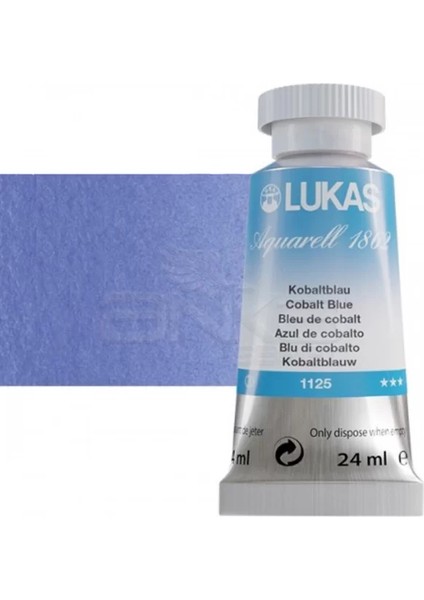 Aquarell 1862 Artist 24ML Sulu Boya 1125 Cobalt Blue Seri 3
