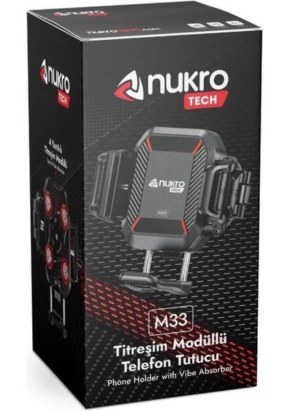 M33 Titreşim Modüllü Telefon Tutucu indirimleri