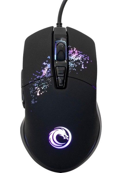 Lunatic Owl 7200 Dpi 7d Sese Duyarlı Rgb Işıklı Makrolu Kablolu Oyuncu Gaming Mouse