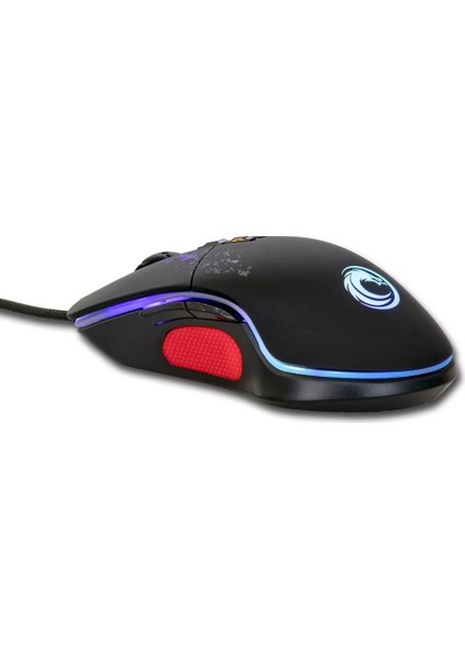 Lunatic Owl 7200 Dpi 7d Sese Duyarlı Rgb Işıklı Makrolu Kablolu Oyuncu Gaming Mouse indirimleri