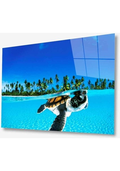 Manzara Doğa Cam Tablo 4mm Dayanıklı Temperli Cam