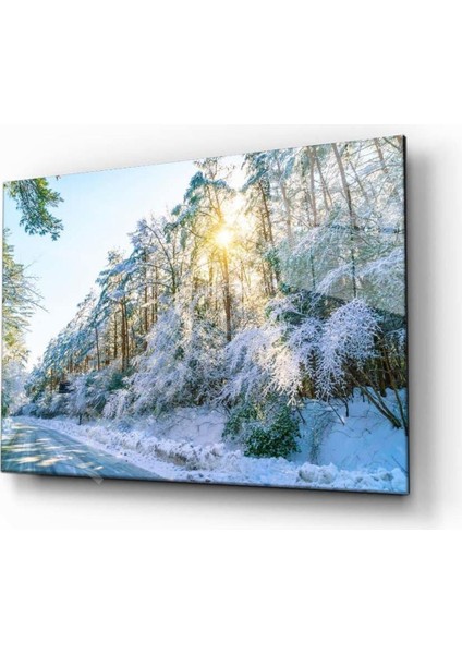 Doğa Manzara Cam Tablo 4mm Dayanıklı Temperli Cam