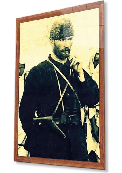 Atatürk Cam Tablo 4mm Dayanıklı Temperli Cam, Atatürk Glass Wall Art
