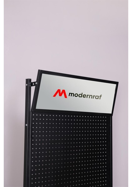 Delikli Fon Siyah Reklam Panolu Stand fiyatları