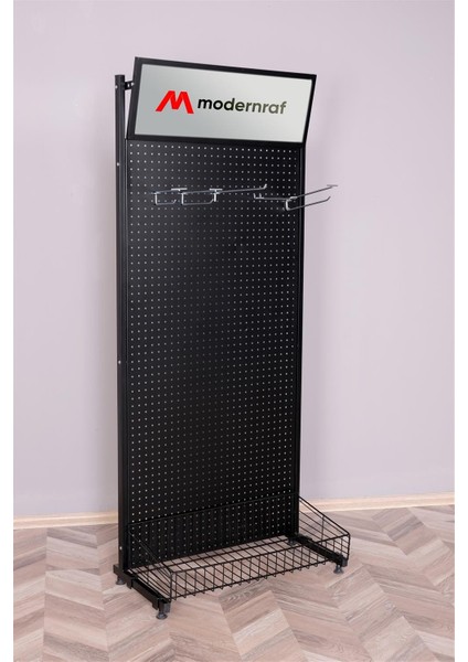 Delikli Fon Siyah Reklam Panolu Stand fırsatları