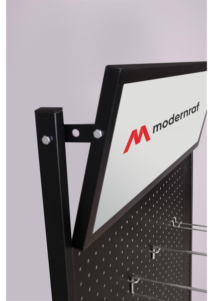 Delikli Fon Siyah Reklam Panolu Stand indirimleri