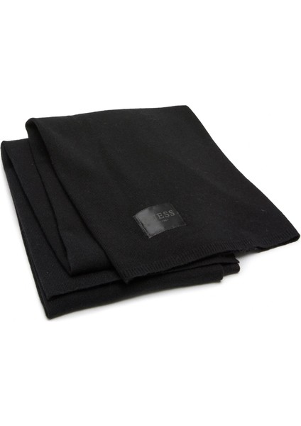 Knitted Kadın Siyah Kaşmir Karışımlı Şal AW5437POL03-BLA fiyatları