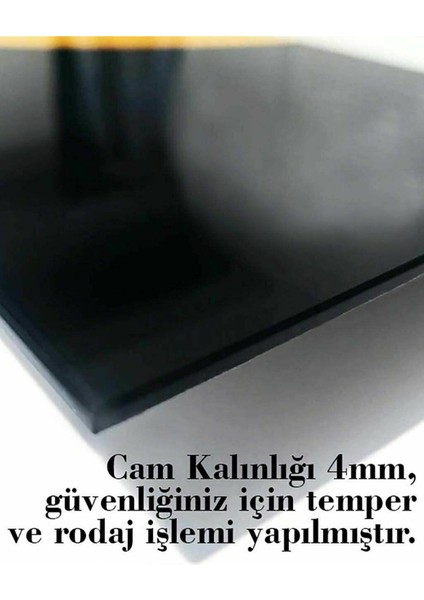 Kudüs Kubbet'üs Sahra Dini Cam Tablo 4mm Dayanıklı Temperli Cam fırsatları