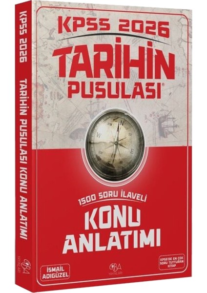 2026 Kpss Pusula Serisi Tarih-Coğrafya-Vatandaşlık Konu Anlatımı-Tüm Dersler Soru Bankası(Lisans)
