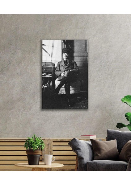 Atatürk Cam Tablo 4mm Dayanıklı Temperli Cam, Atatürk Glass Wall Art fiyatları