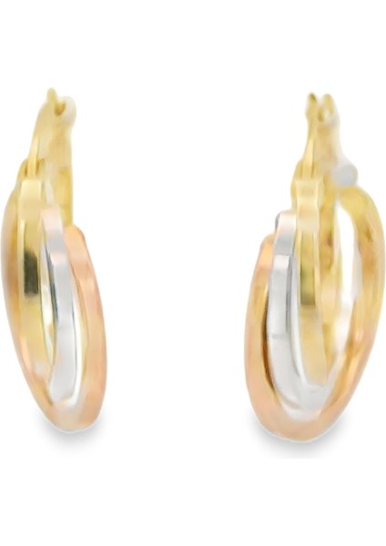 Taşsız Küpe 14 Ayar Altın 2.45 gr OA-K1TB01069320