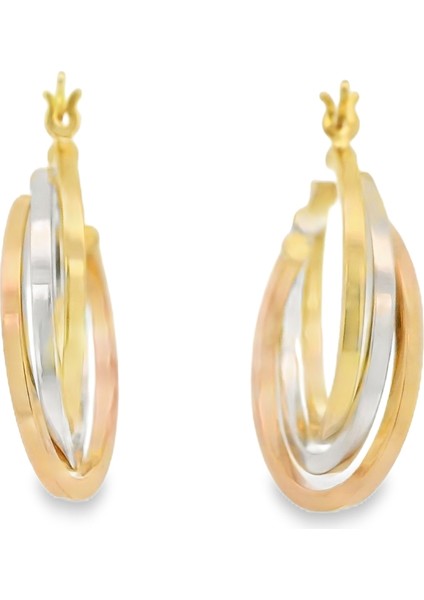 Taşsız Küpe 14 Ayar Altın 2.99 gr OA-K1TB01069330 fırsatları