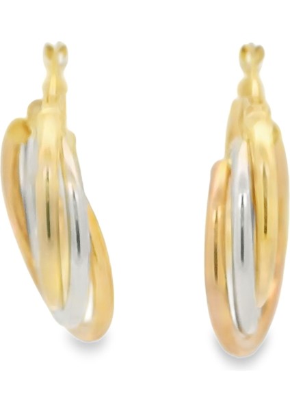 Taşsız Küpe 14 Ayar Altın 3.88 gr OA-K1TB01069329