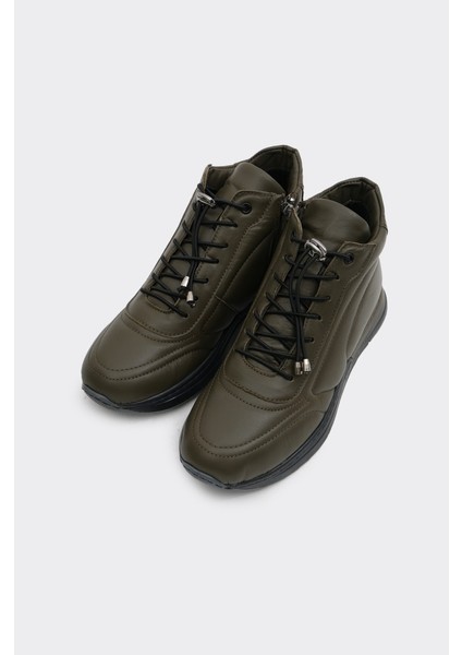 Fermuarlı Hakiki Deri Kadın Bot modelleri