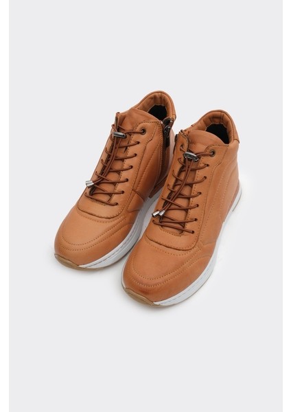 Fermuarlı Hakiki Deri Kadın Bot modelleri