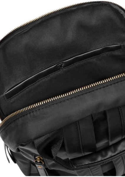 Kadın Siyah Süet Sırt Çantası 25WBD249010 indirimleri