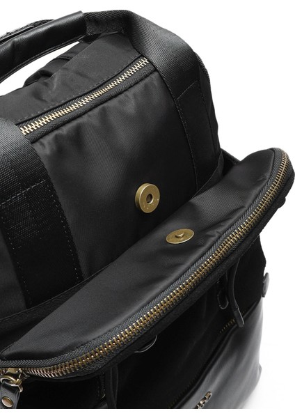 Kadın Siyah Süet Sırt Çantası 25WBD249010