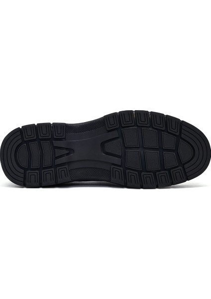 Erkek Siyah Deri Casual Loafer 25WFD695618 fırsatları