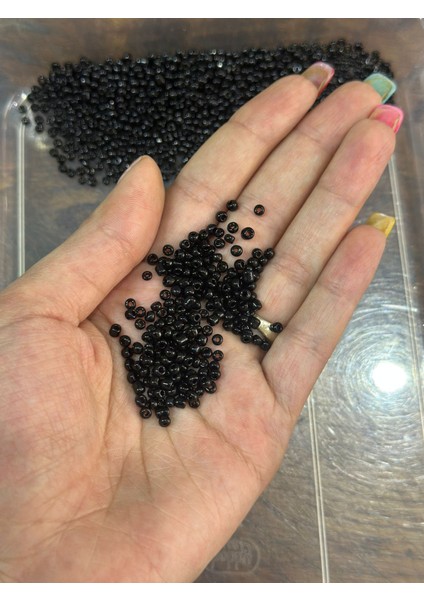 25 gr Siyah Kum Boncuk fiyatları