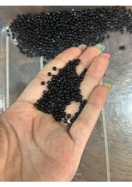 25 gr Siyah Kum Boncuk modelleri
