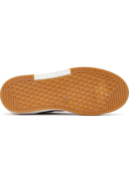 Kadın Bej Bağcıklı Kalın Tabanlı Deri Sneaker 25AFD220614 fırsatları