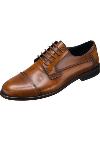 YKP1088 Taba Açma Erkek Klasik Ayakkabı Rahat Geniş Kalıp