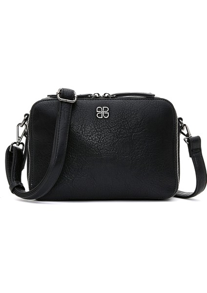 Kadın Siyah Uzun Askılı Çapraz Çanta 25WBD246118