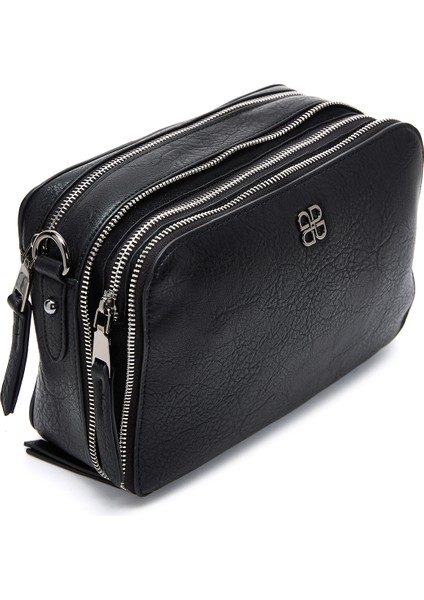 Kadın Siyah Uzun Askılı Çapraz Çanta 25WBD246118 indirimleri