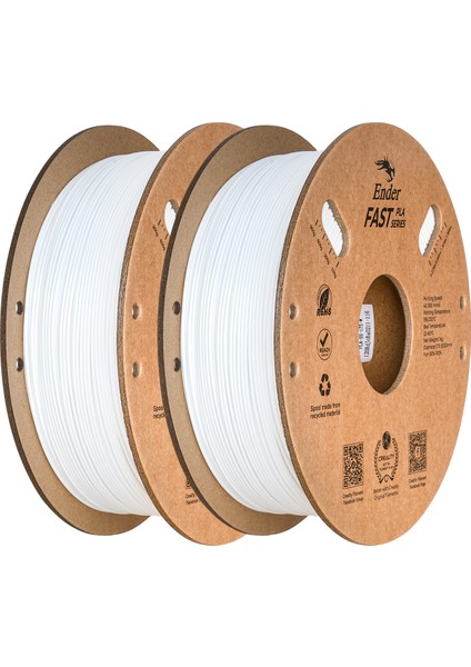 Ender Fast Pla Beyaz Filament 1.75MM 2kg