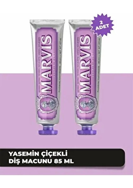 Yasemin Diş Macunu 85 ml x 2 Nane Aromalı Ağız ve Diş Bakımı için Koruyucu Etki fiyatları