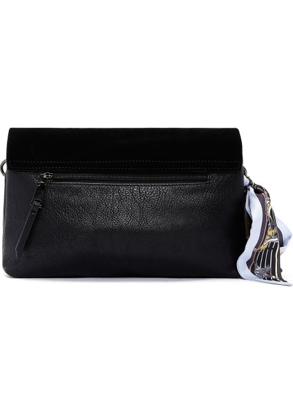 Kadın Siyah Süet Çapraz Çanta 25WBD246910 fırsatları