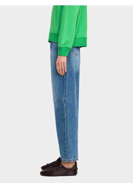 Yıkanmış Efektli Denim Pantolon modelleri