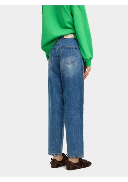 Yıkanmış Efektli Denim Pantolon fırsatları