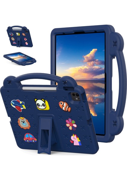 iPad Air 13 2024 Için Eva Darbeye Dayanıklı Tablet Kılıfı (Yurt Dışından)