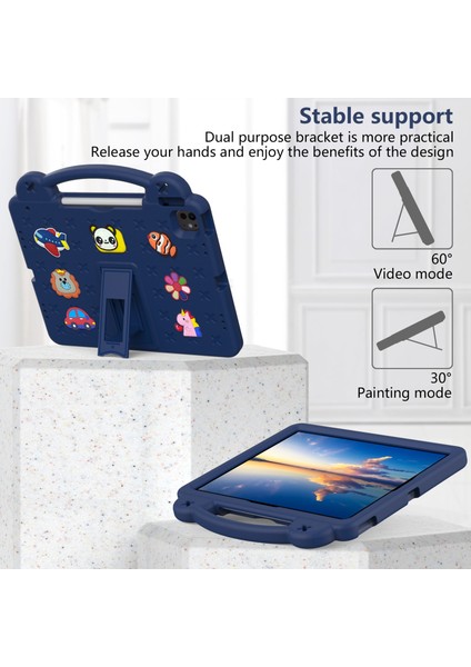 iPad Air 13 2024 Için Eva Darbeye Dayanıklı Tablet Kılıfı (Yurt Dışından) modelleri