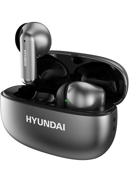 Hyundaı Hyundai Y10aı Akıllı Çeviri Kablosuz Bluetooth Kulaklık Mini Yarı Kulak Içi Gürültü Önleyici Konferans Kulaklığı (Yurt Dışından)