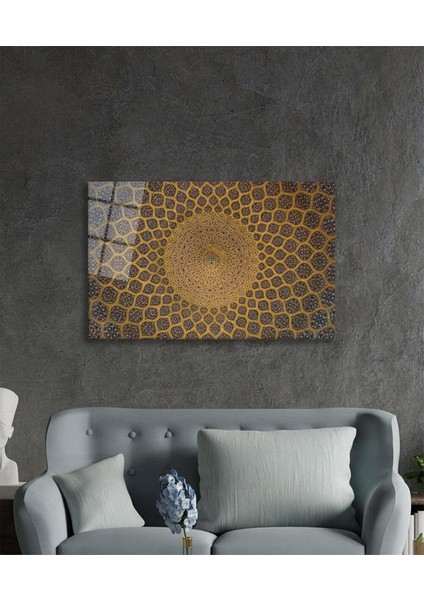 Islami Motif Cam Tablo 4mm Dayanıklı Temperli Cam fiyatları